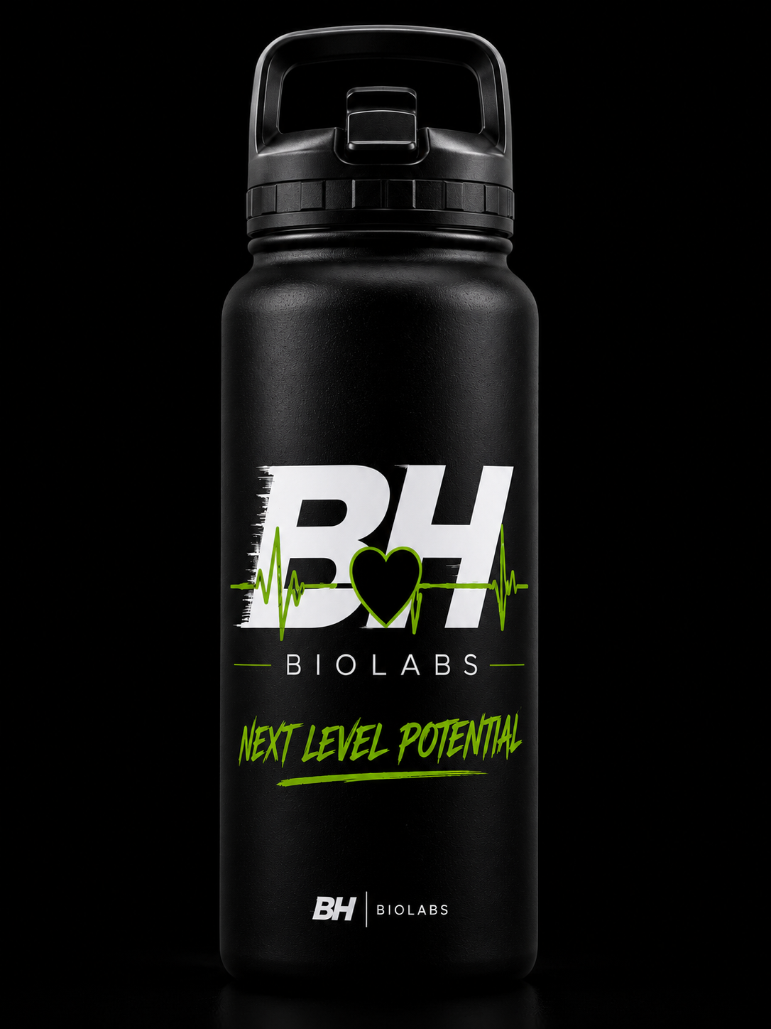 BH Steel Water Bottle (Black)