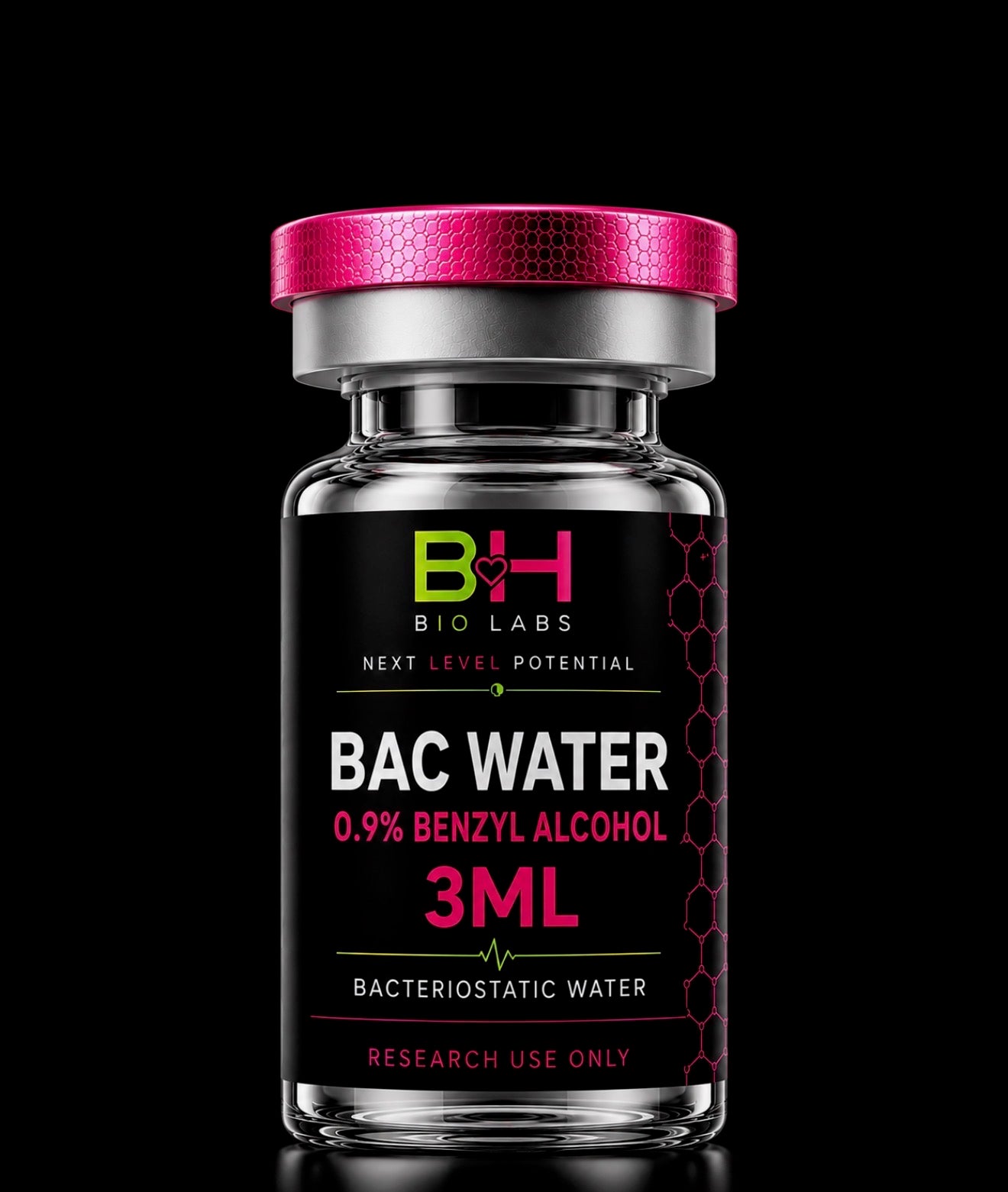 Bac Water 0.9% Benzyl Alcohol 3ml