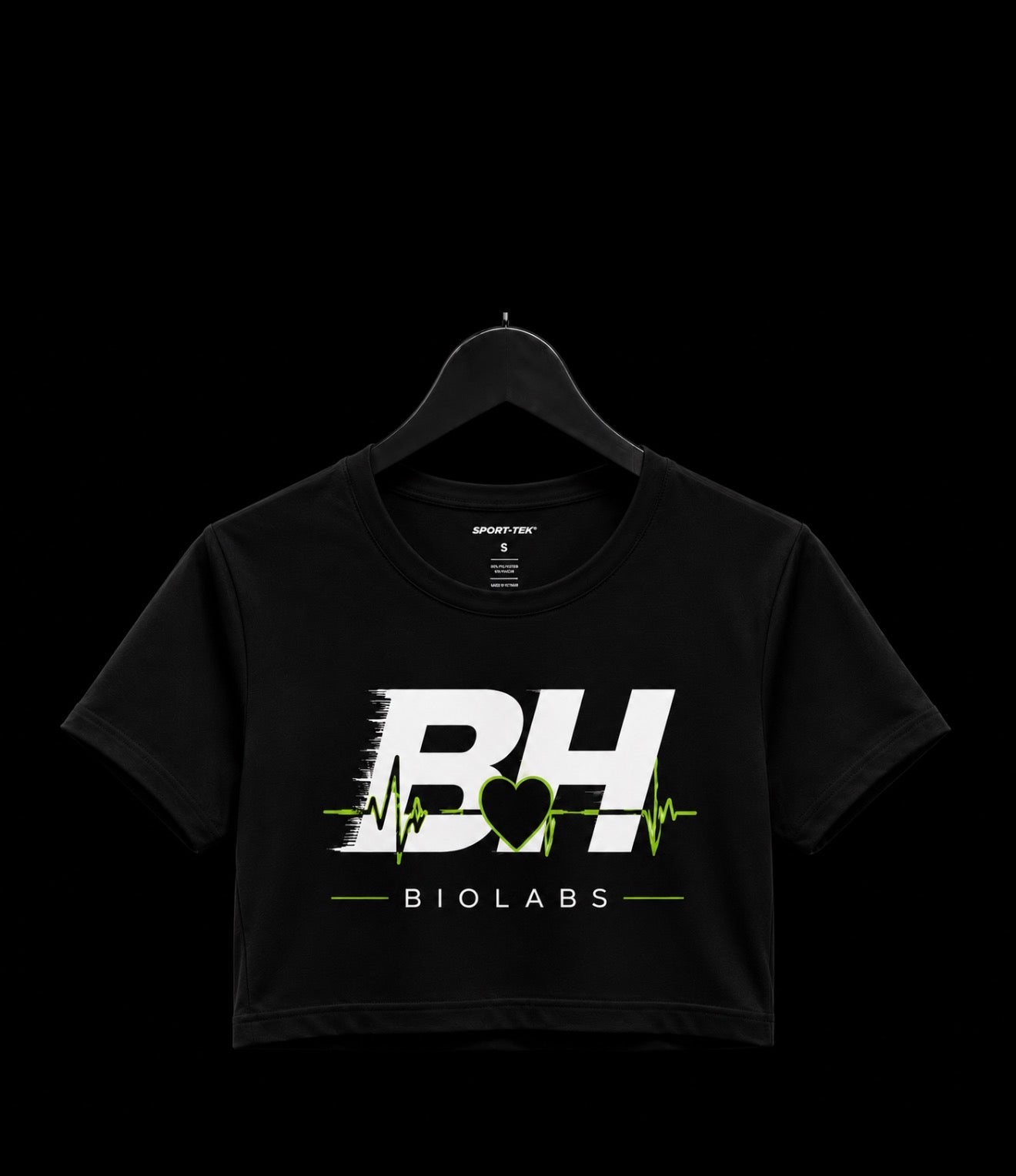 BH Performance Crop Top (Black)